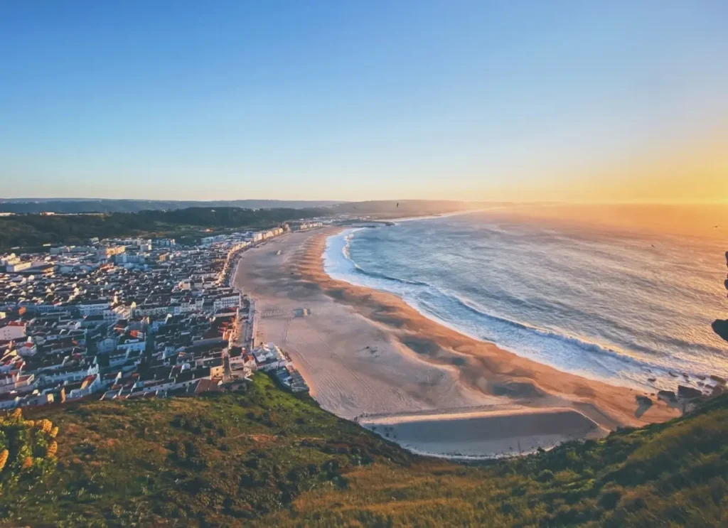 image of Nazaré beach Portugal