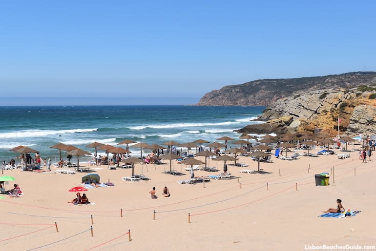image of Guincho beach Cascais Portugal